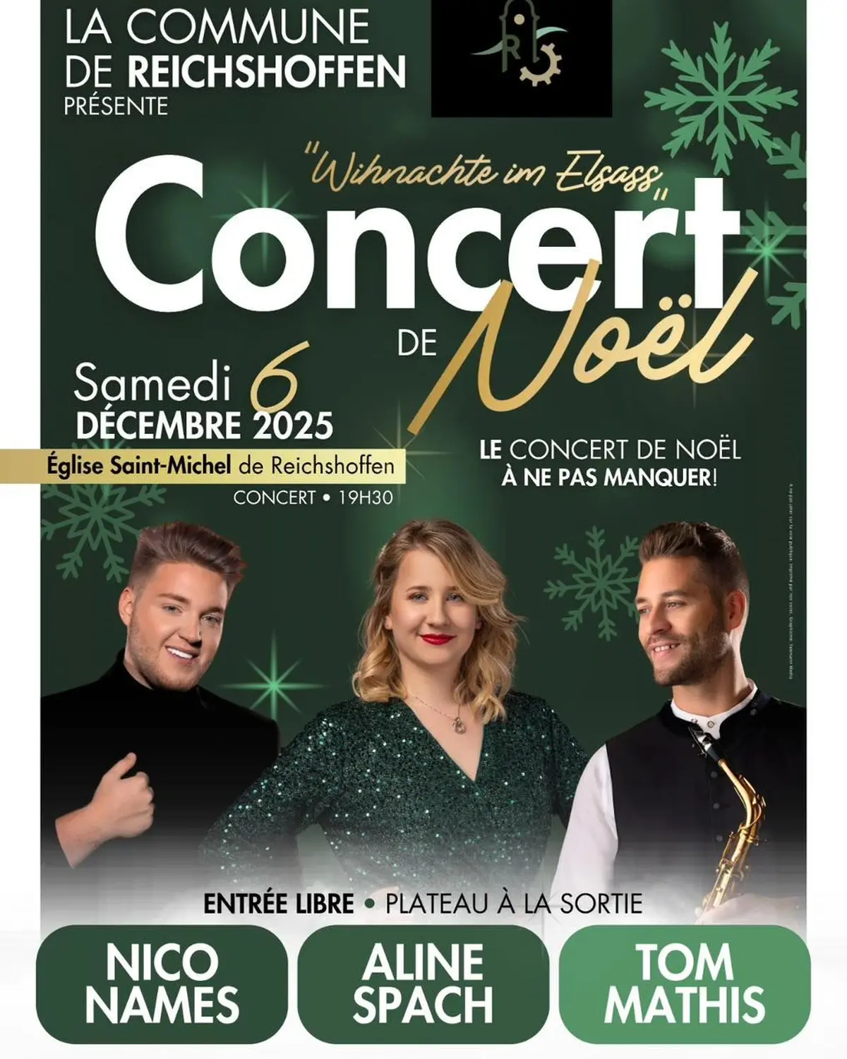 Concert de Noël Wihnàchte im Elsàss
