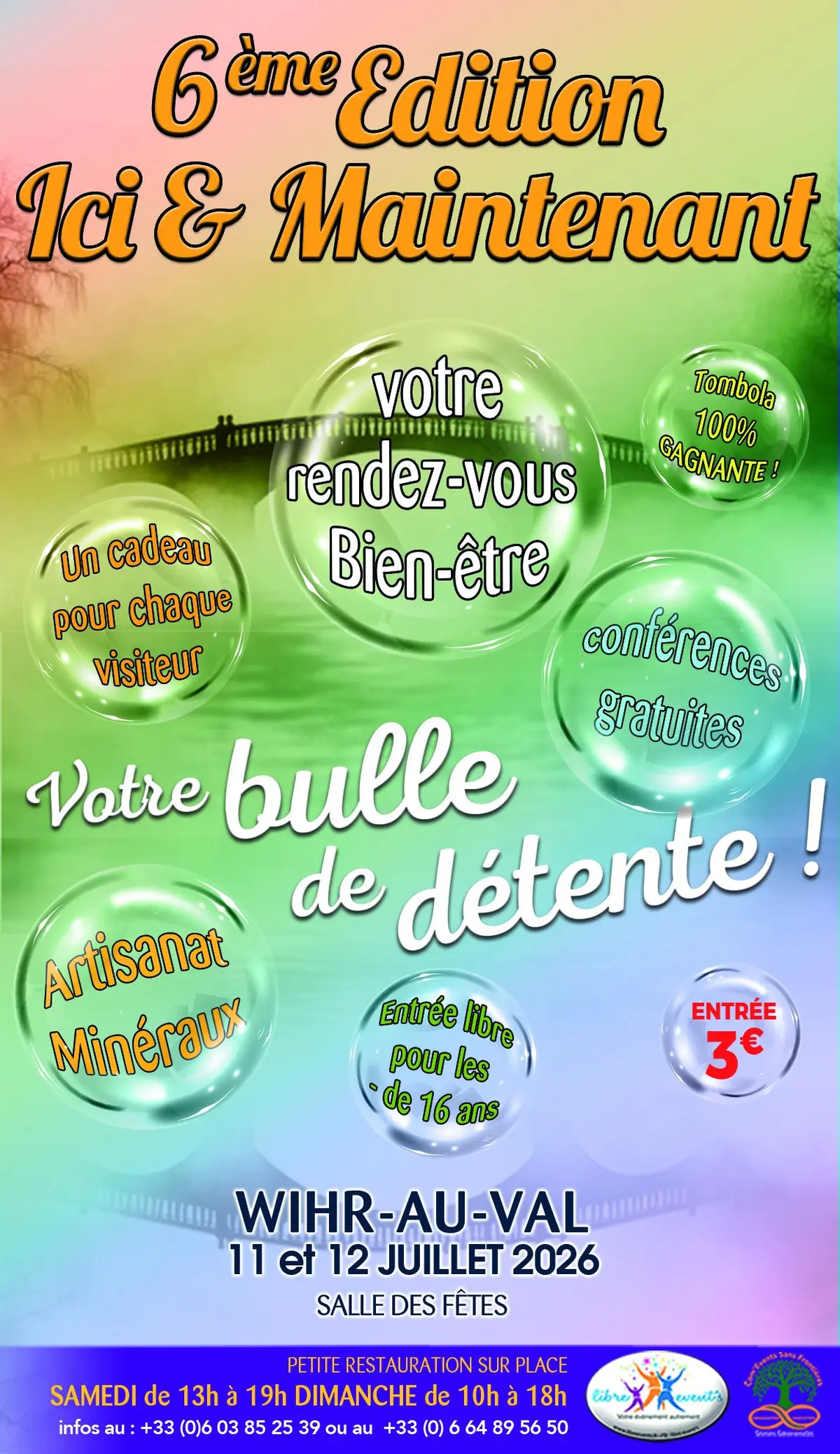 Salon du bien-être, créations et minéraux