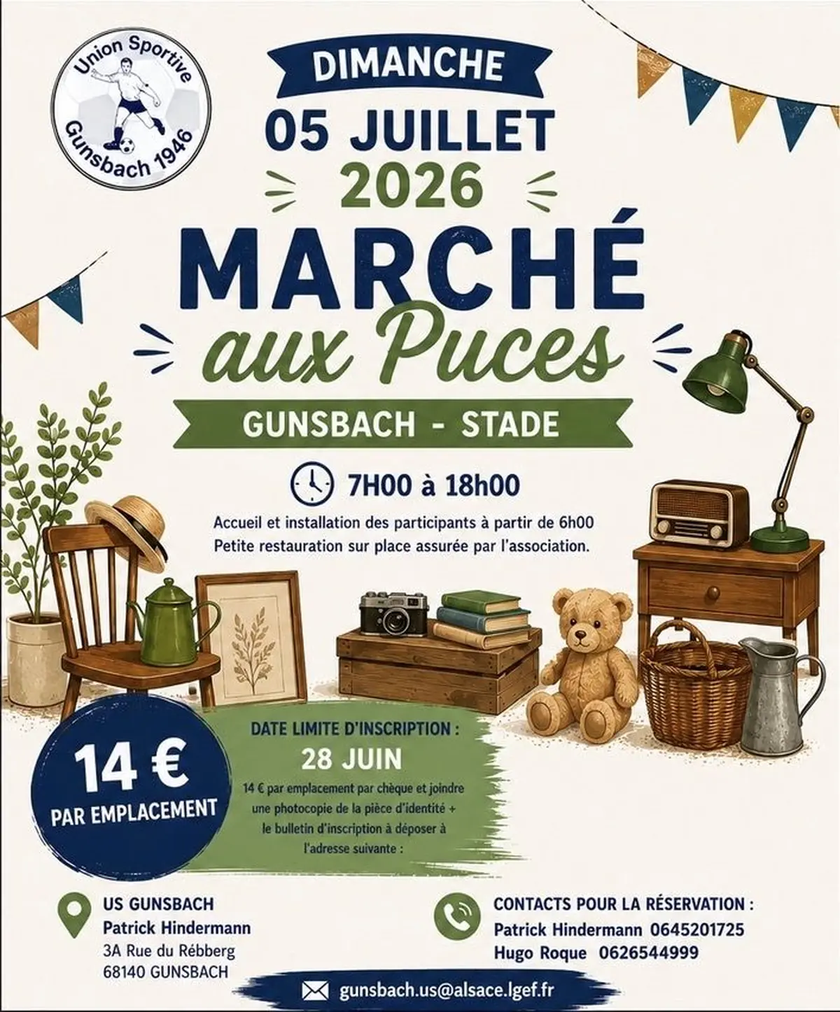Marché aux puces 2026