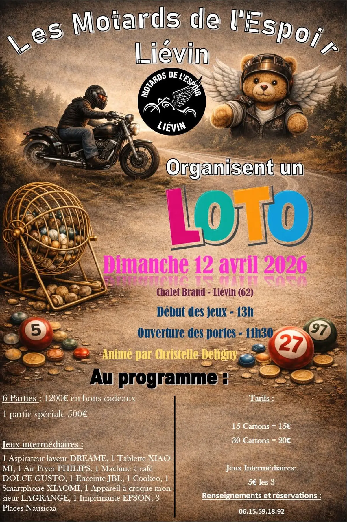 Loto des motards de l'espoir