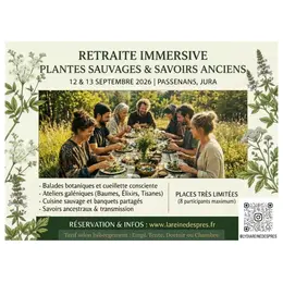 Retraite Immersive  -  Plantes sauvages et Savoirs anciens 
