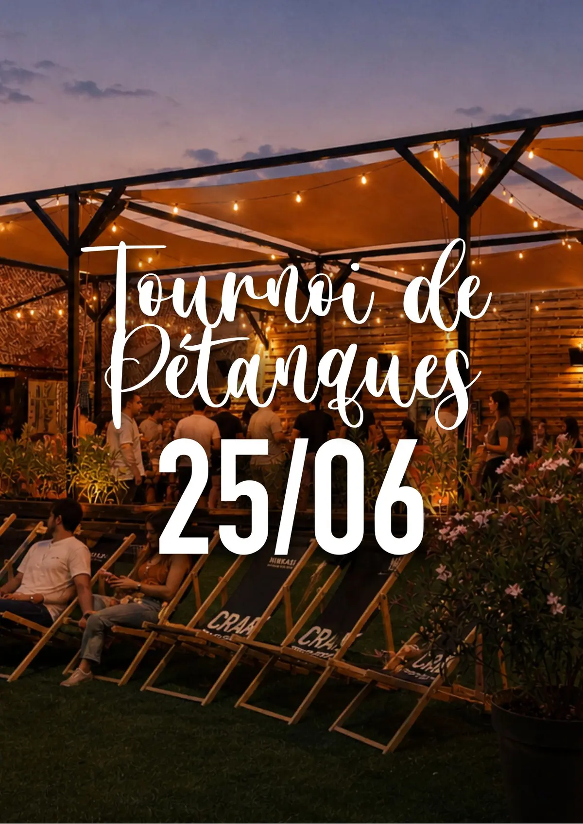 Tournoi de Pétanques à la Guinguette