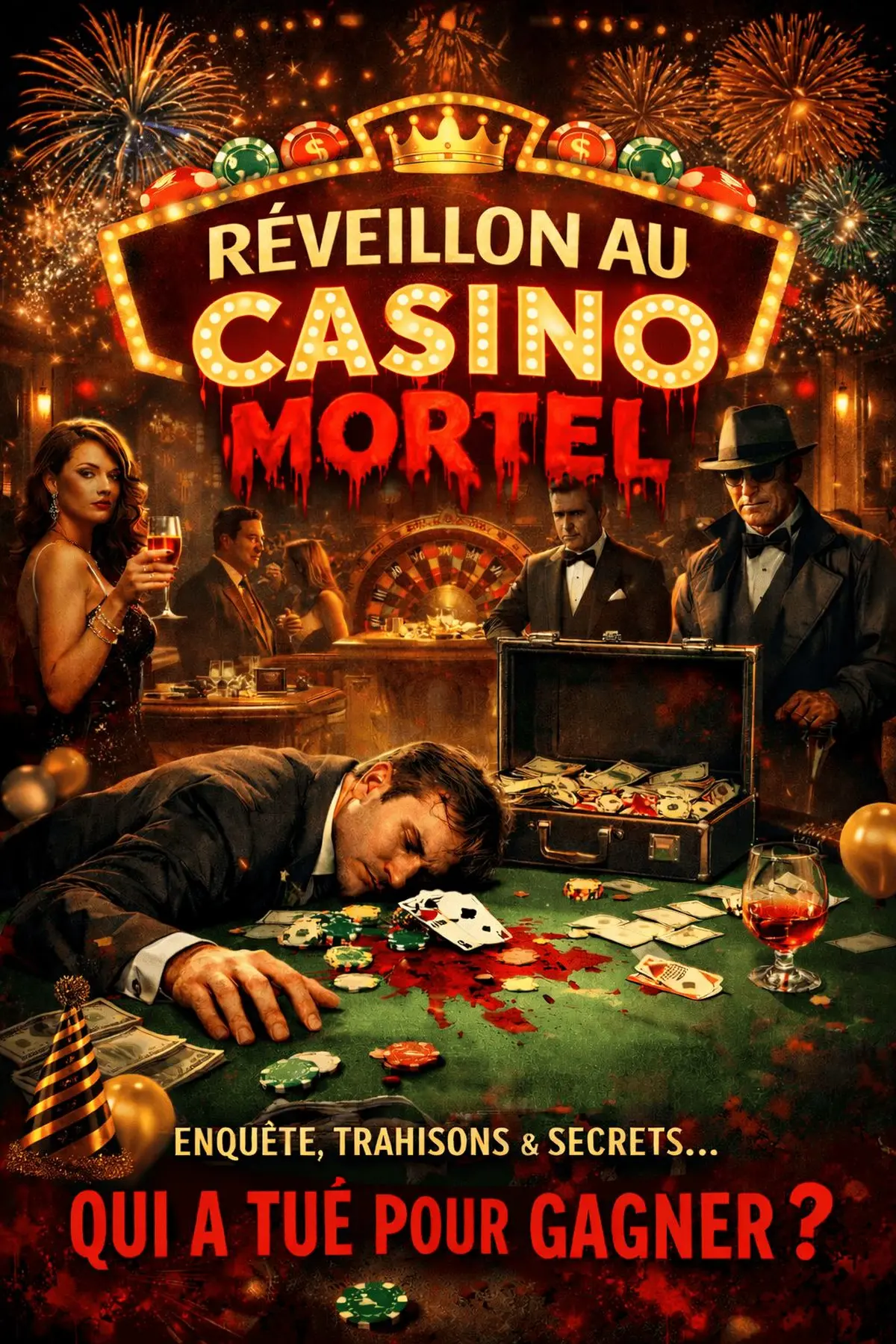 Casino Mortel - Murder Party Spécial Réveillon 31 décembre