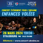 Concert événement pour l\'Ukraine : Enfances volées