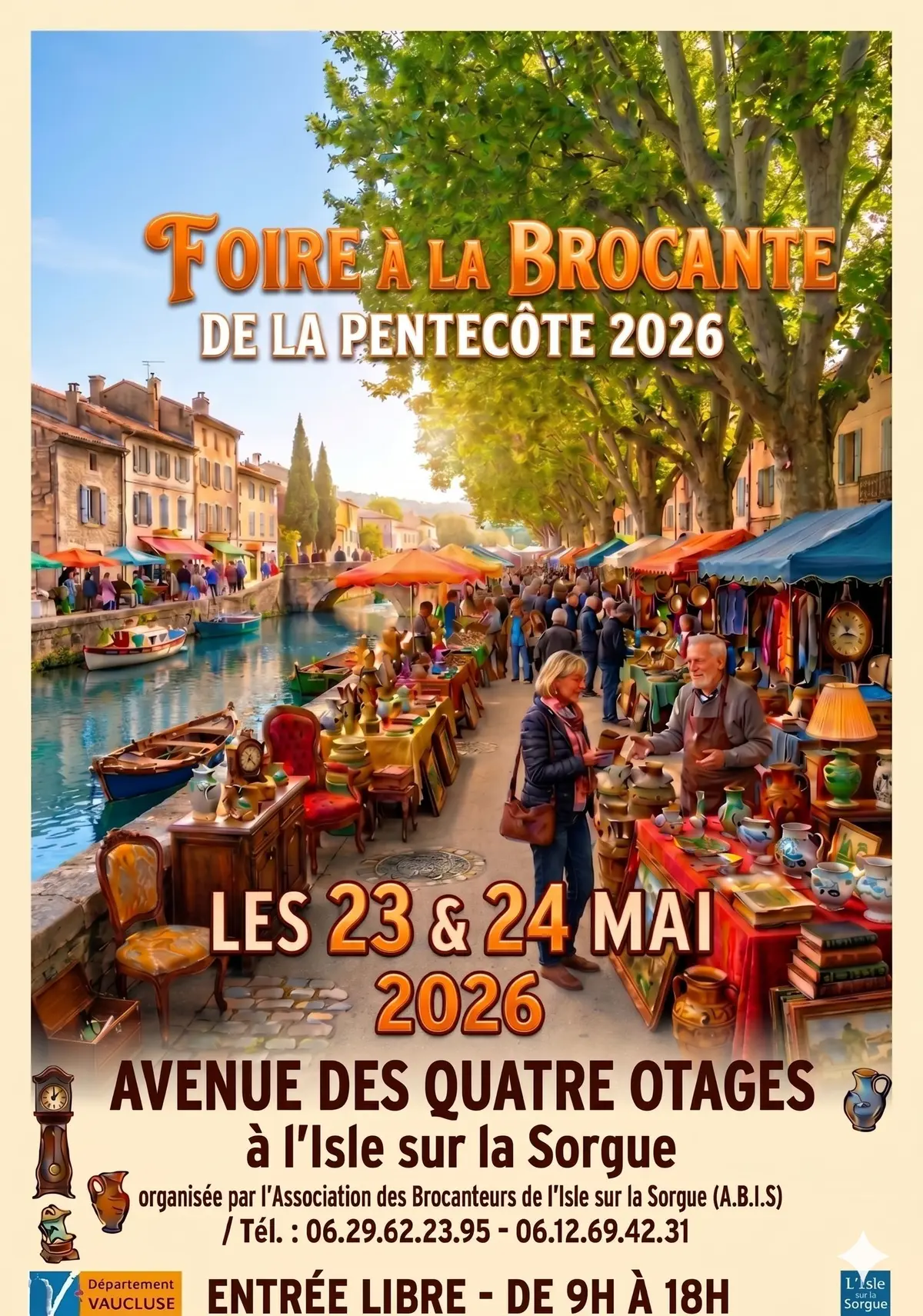 Foire à la Brocante de la Pentecôte 2026