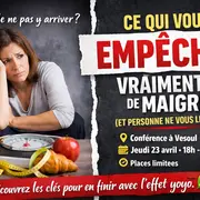 Conférence : l'hypnose pour atteindre (et garder !) ton poids de forme.