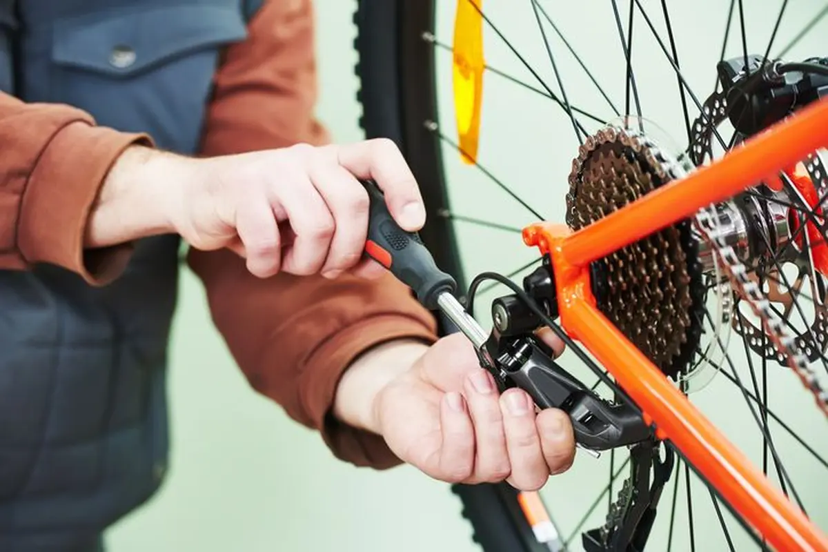 Atelier de réparation de vélo