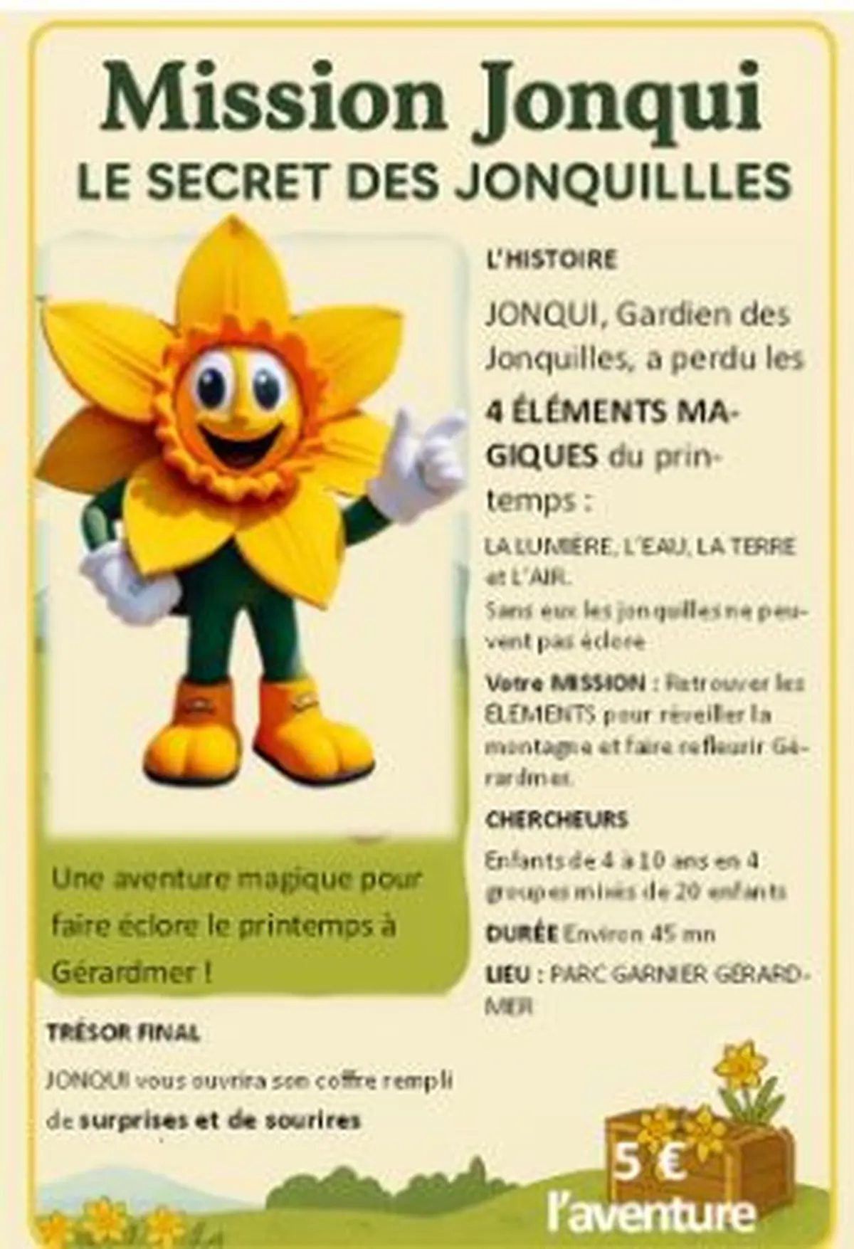 La chasse aux trésors de JONQUI