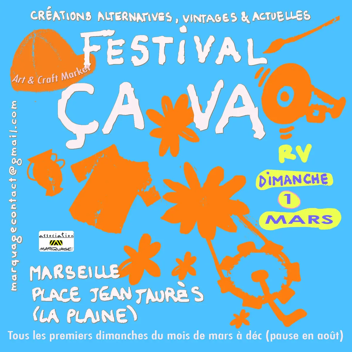 Marché ÇA VA - Création & Vintage