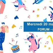 Spectacle des classes d'éveil du conservatoire