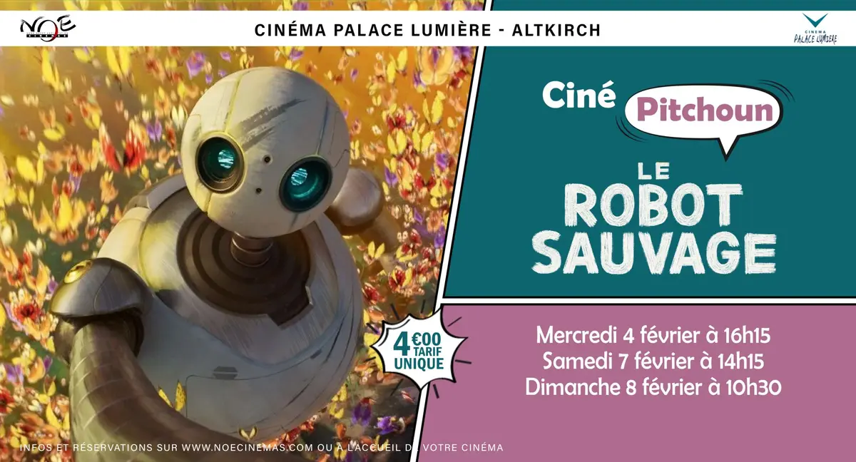 Ciné Pitchoun / Le Robot Sauvage 