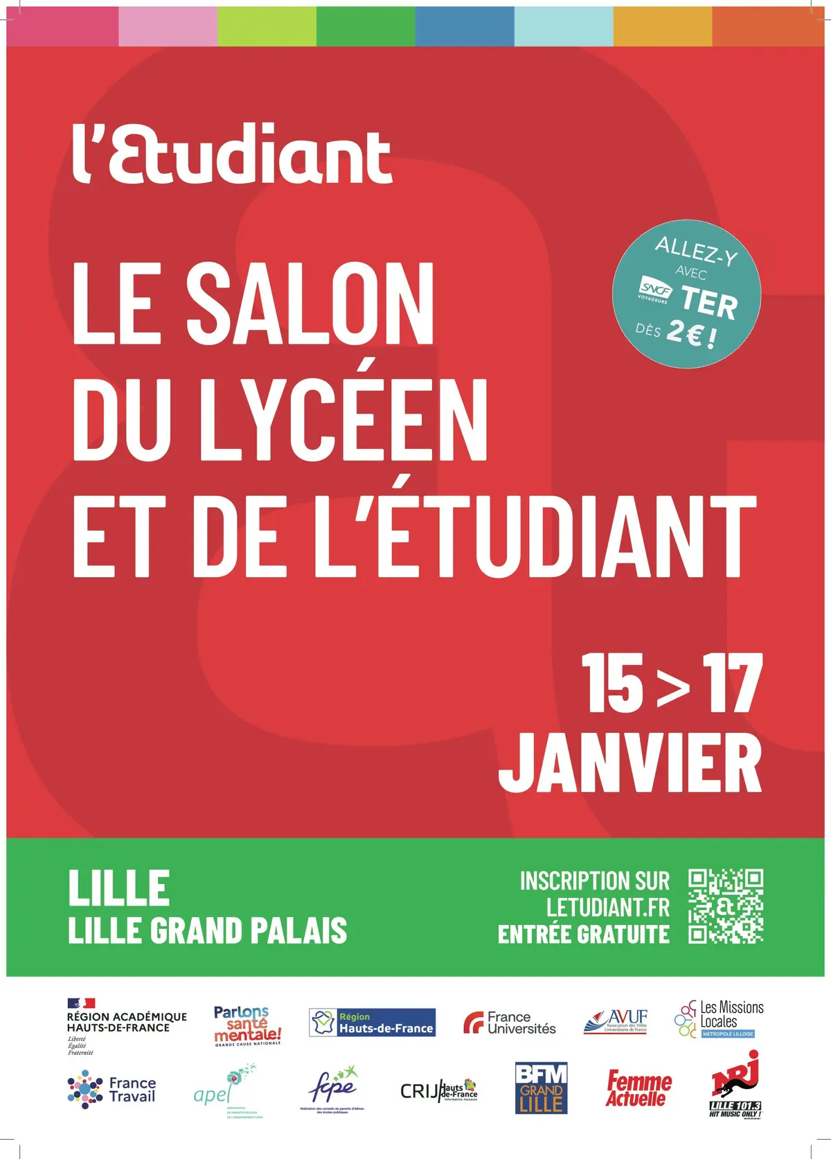 Le Salon du lycéen et de l’étudiant à Lille 