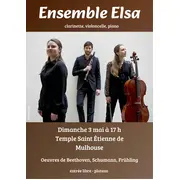Concert - Par l’Ensemble Elsa - Beethoven,  Schumann, Frühling