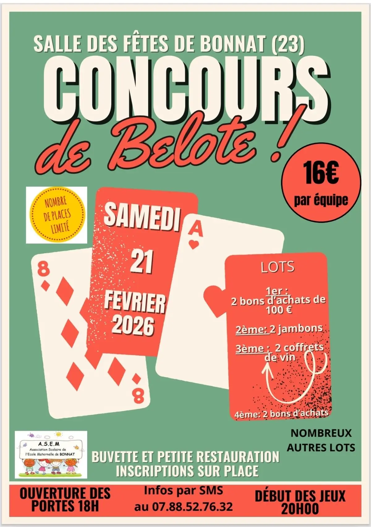 Concours de belote 
