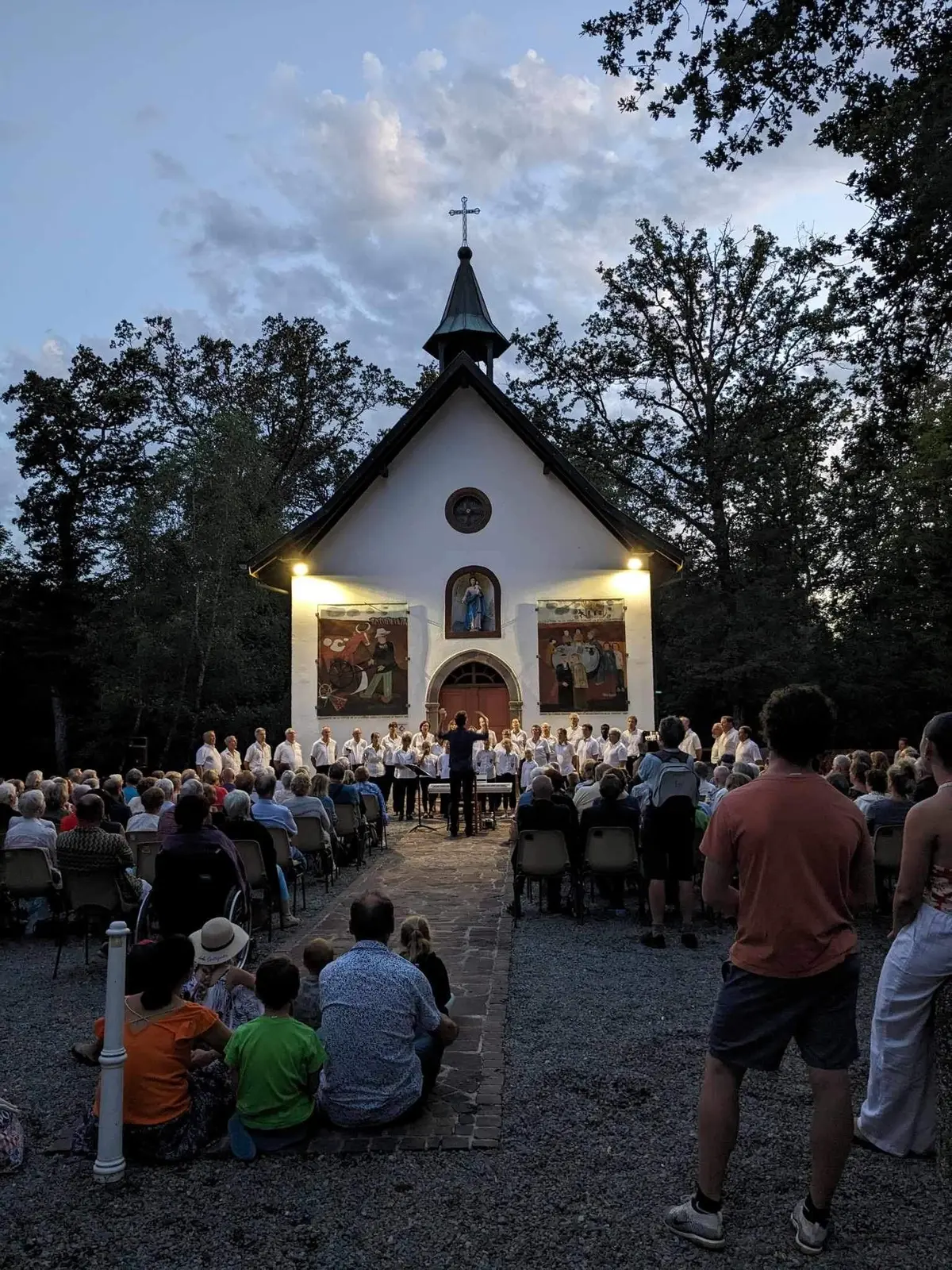 Concert aux chandelles des Petits Chanteurs de Guewenheim