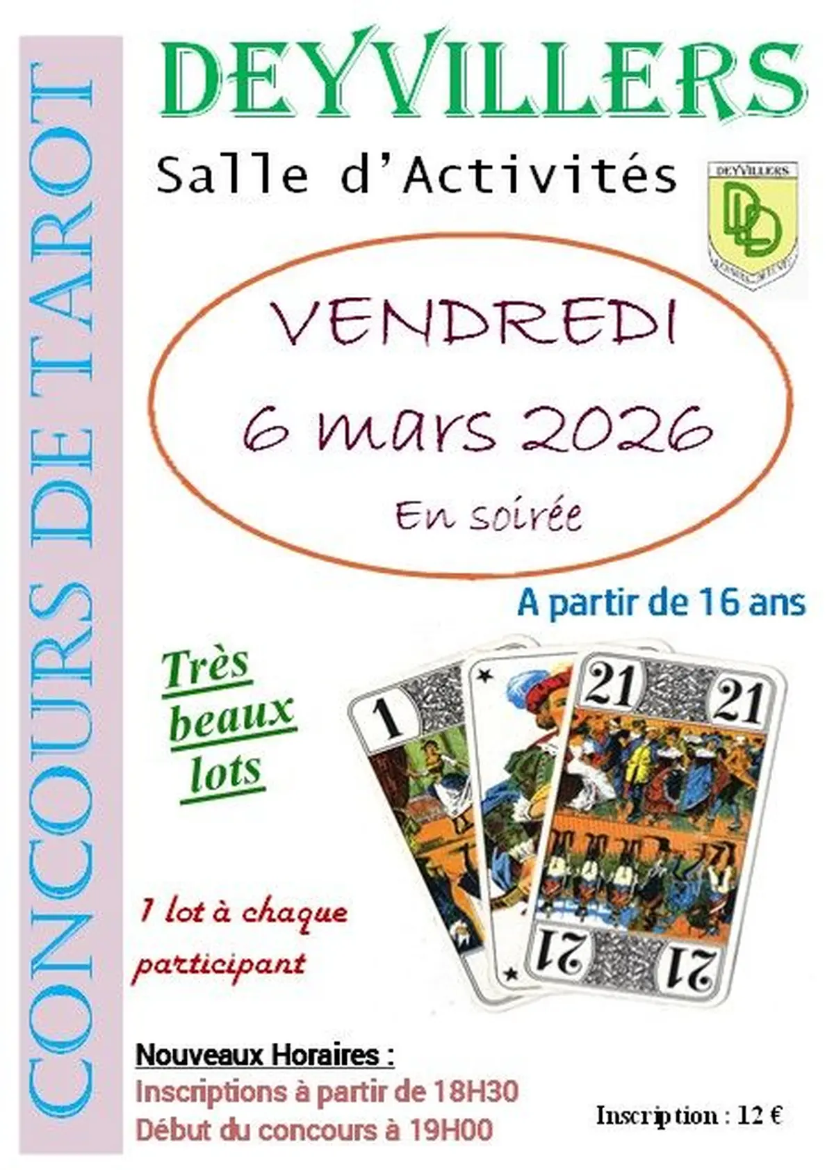 Concours de tarot
