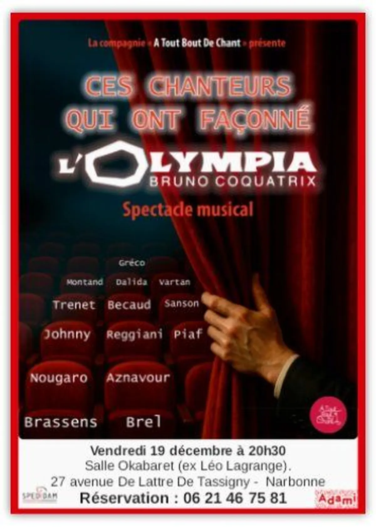 Ces chanteurs qui ont façonné l'Olympia