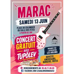 Concert gratuit du groupe Tupolev