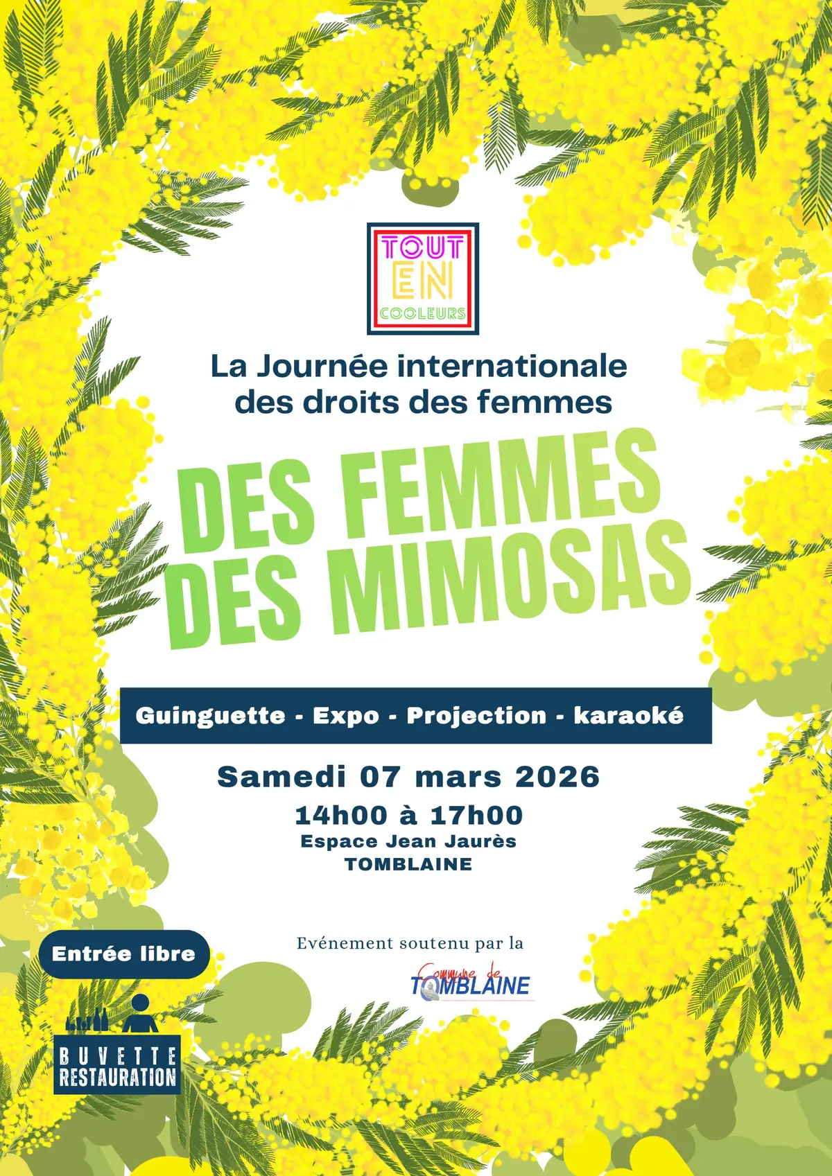 Des femmes et des mimosas