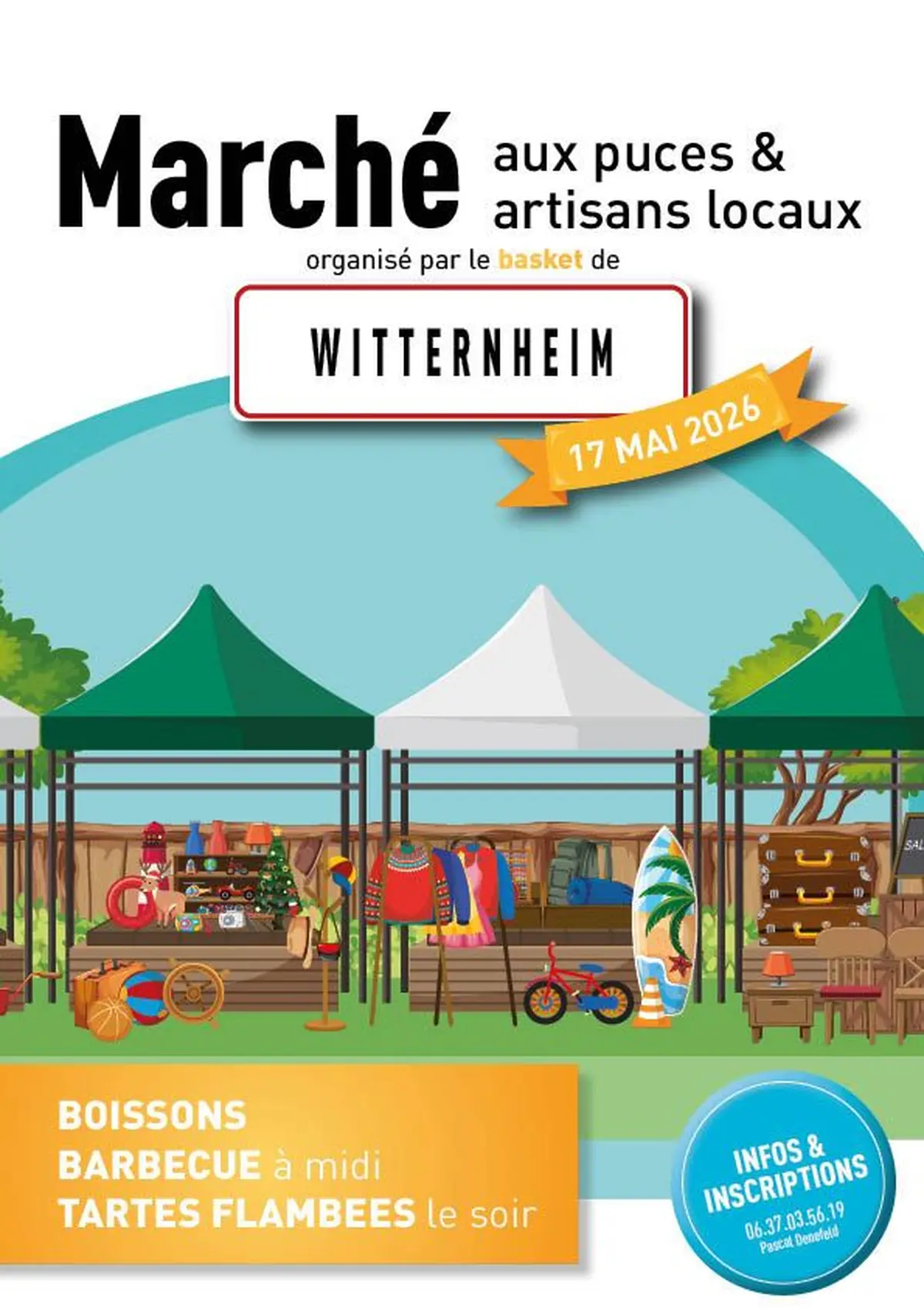 Marché aux puces et artisanat local