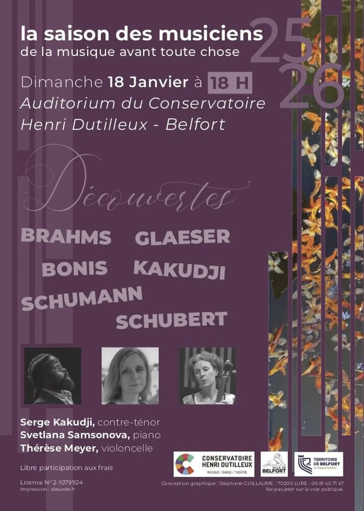 Concert la Saison des musiciens