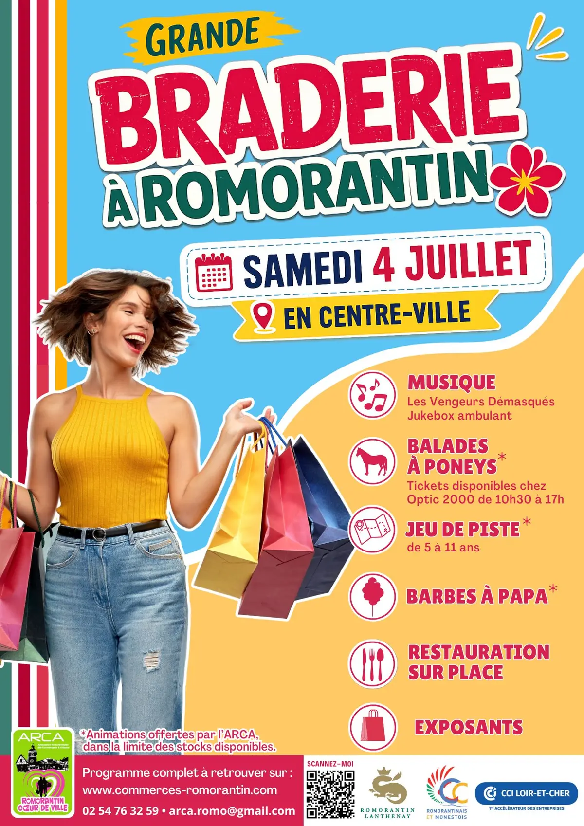 Braderie d'été • Samedi 4 juillet • Romorantin