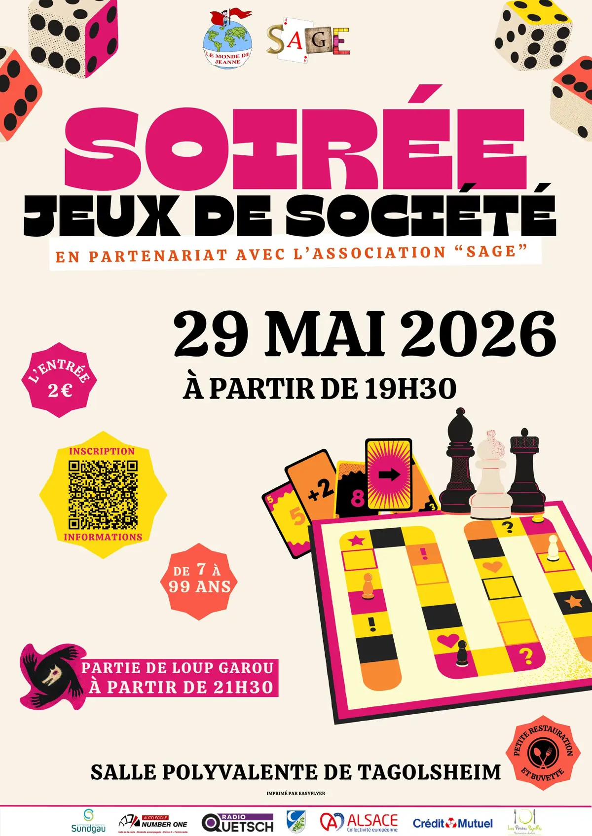 Soirée Jeux de société