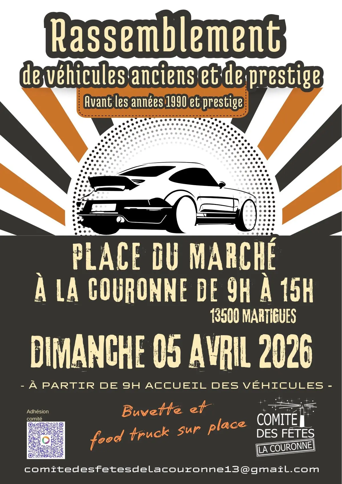 Rassemblement véhicules anciens et de prestige