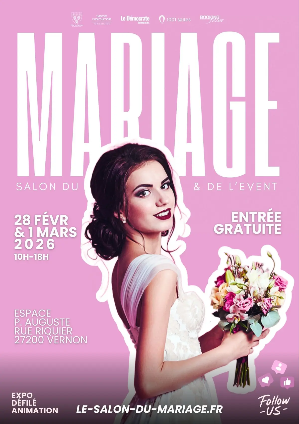 Salon du Mariage et de l'Evénementiel de Vernon 2026