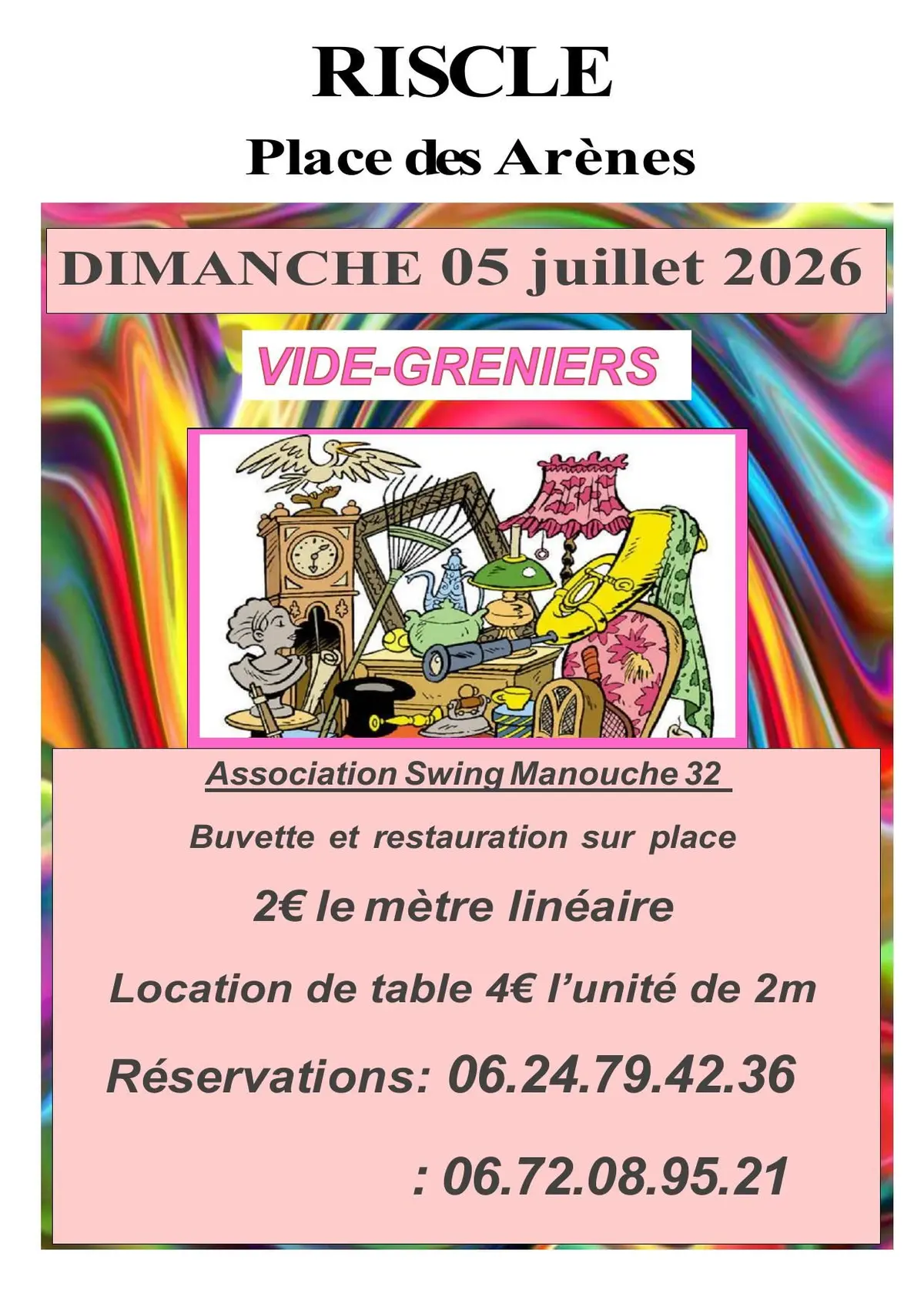 Vide-greniers autour des Arènes
