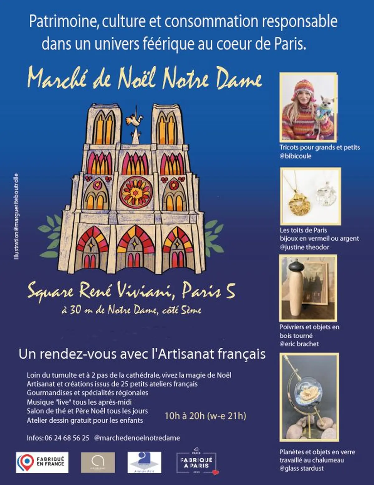 Marché de Noël Paris Notre Dame