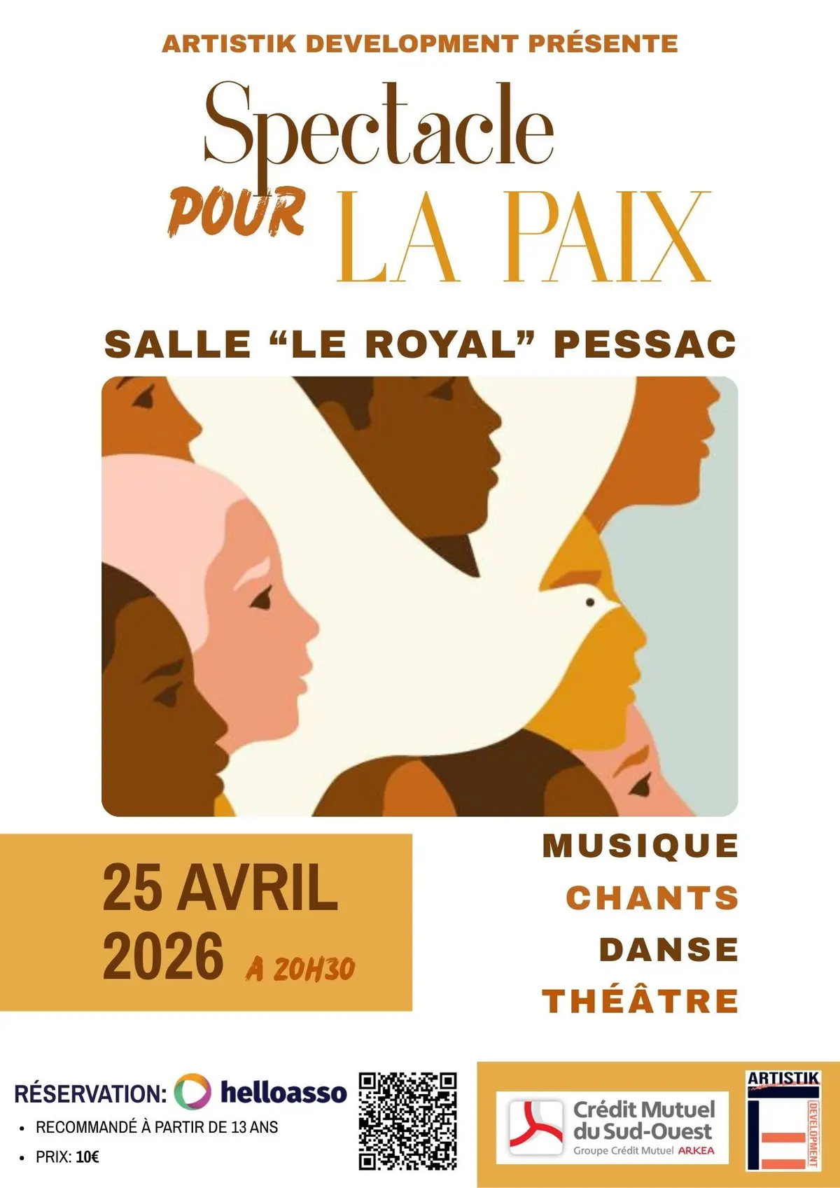 Spectacle pour la paix