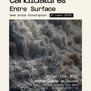 Appel à Candidatures - Entre Surface