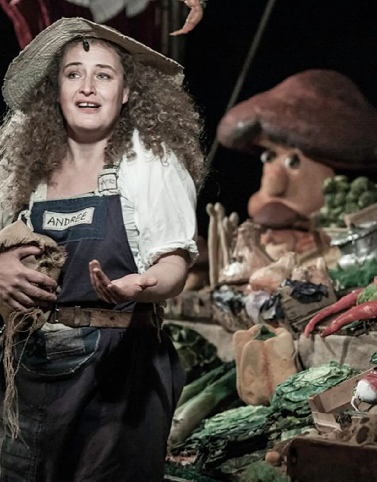 Andrée Kupp, dresseuse de légumes