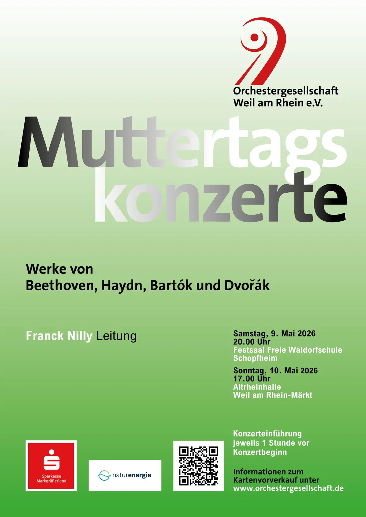 Muttertagskonzert - Orchestergesellschaft Weil am Rhein