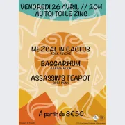 Mezcal in Cactus + Baggarhüm + Assassins Teapot