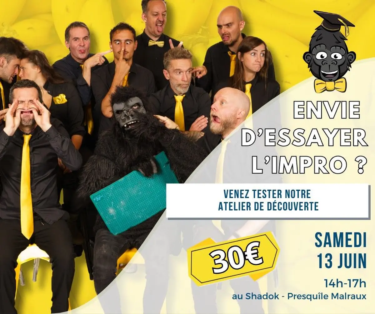 Atelier de découverte à l'improvisation - Banana Impro