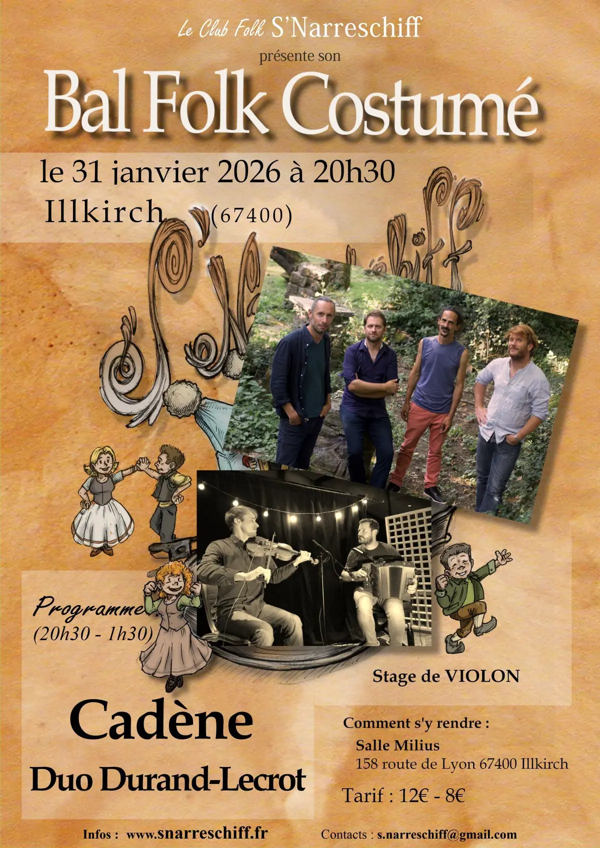 Bal Folk costumé du S'Narreschiff