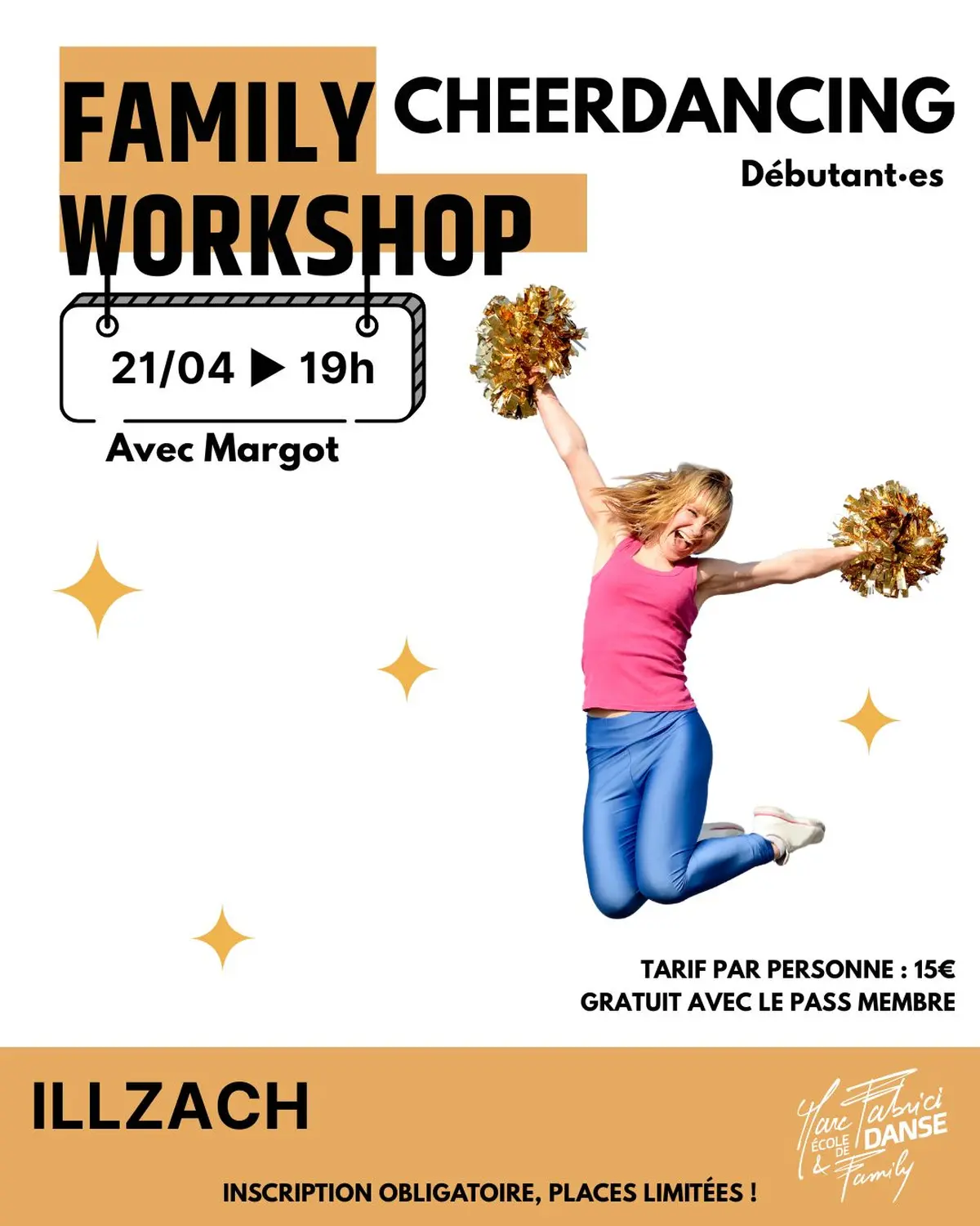 Family Workshop – Cheerdancing niveau débutant