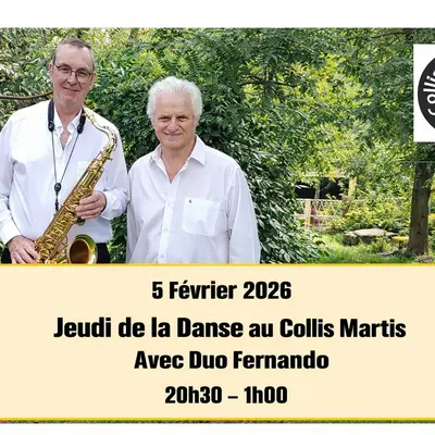 Jeudi de la danse avec Duo Fernando 
