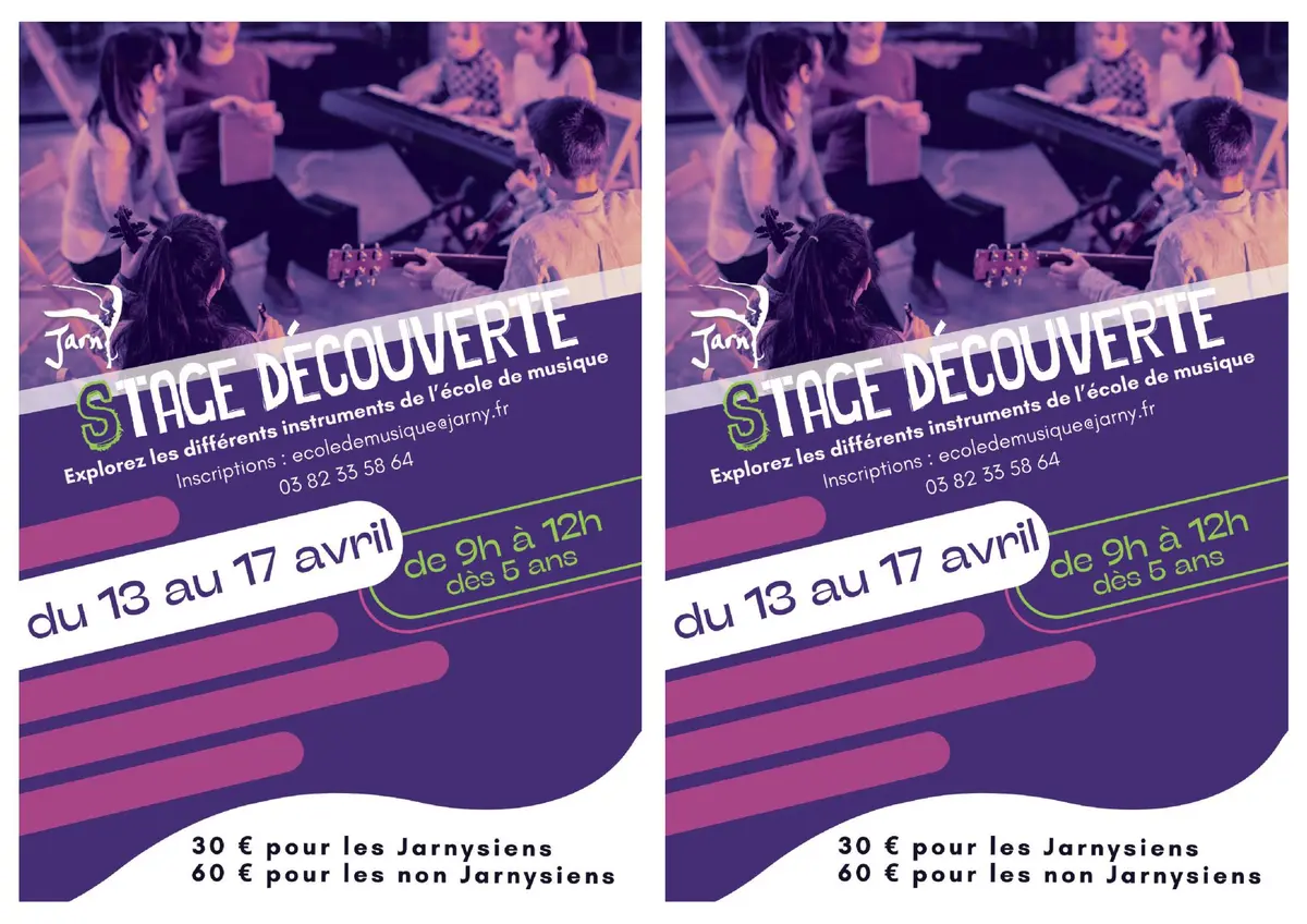 Stage de découverte  instrumentale