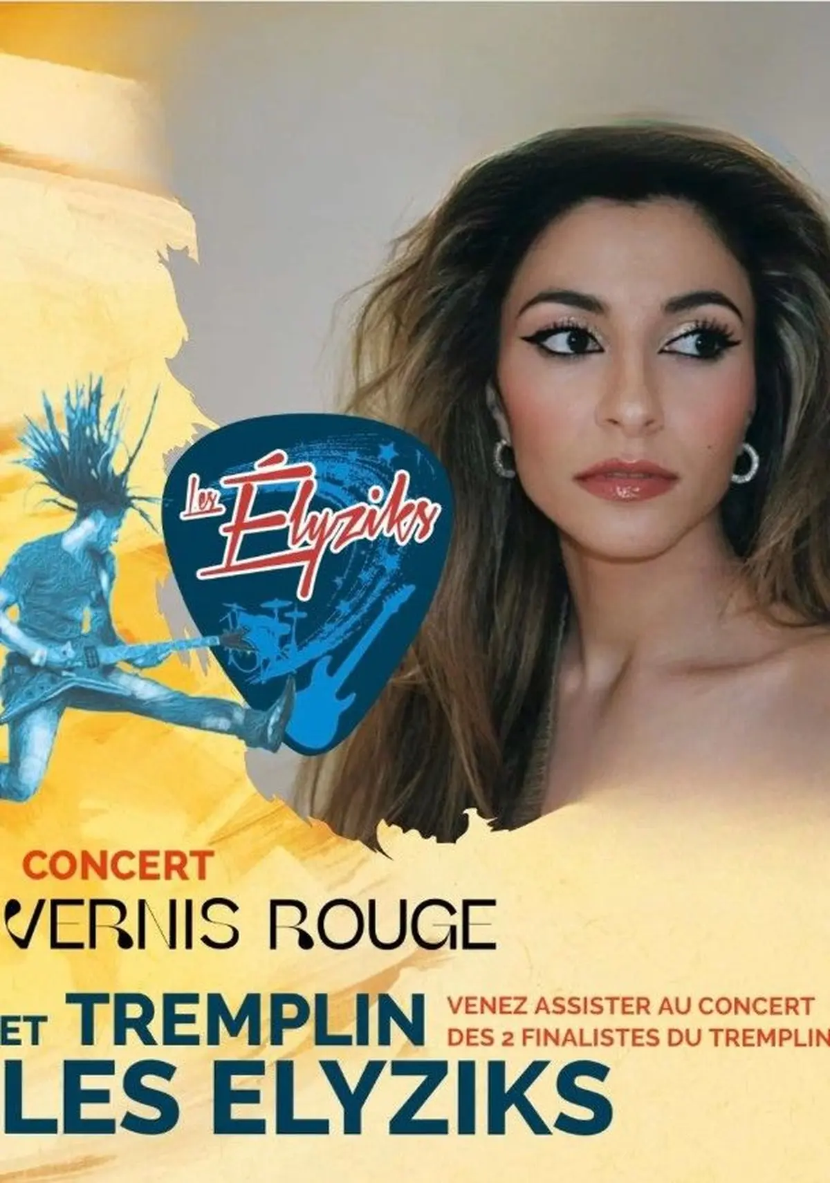 Soirée Les Elyziks (+ Vernis Rouge)