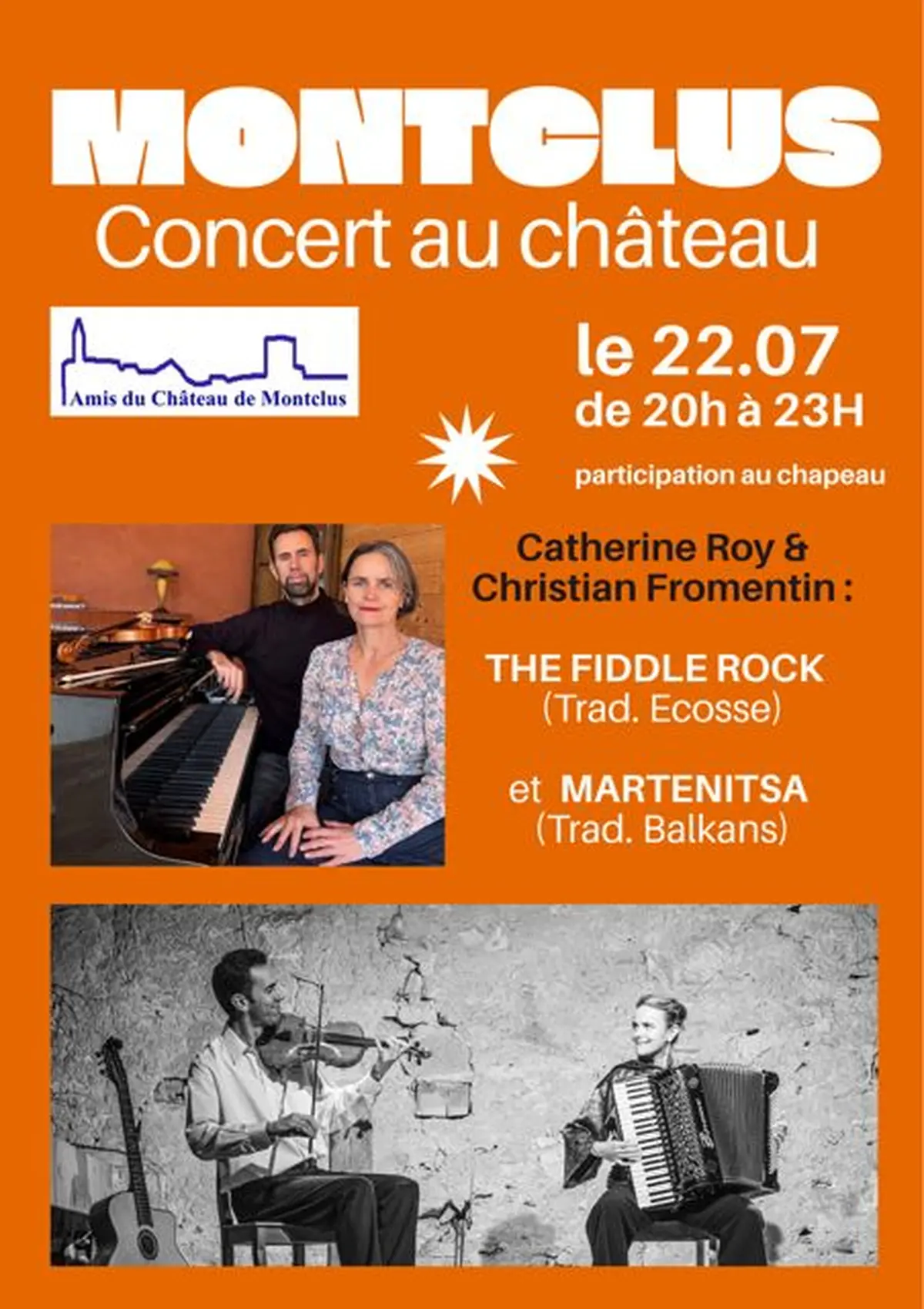 Concert  de musiques du monde à Montclus