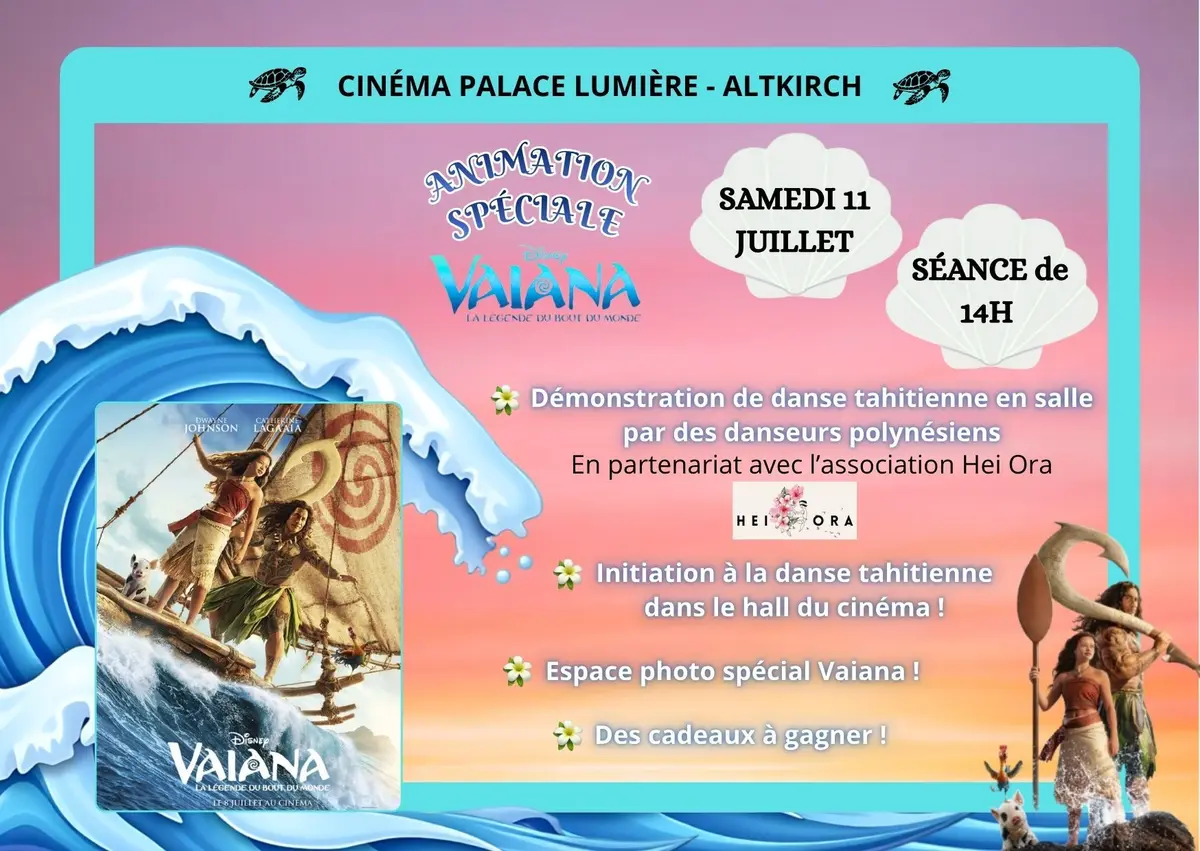 Live Action Vaiana / La légende du bout du monde + Animation