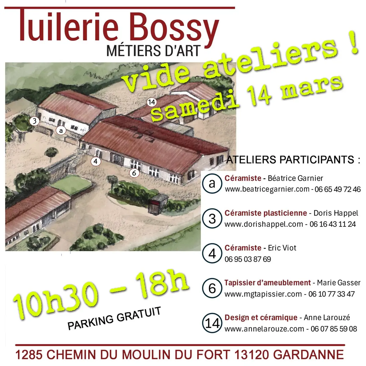 vide ateliers - artisans d'art