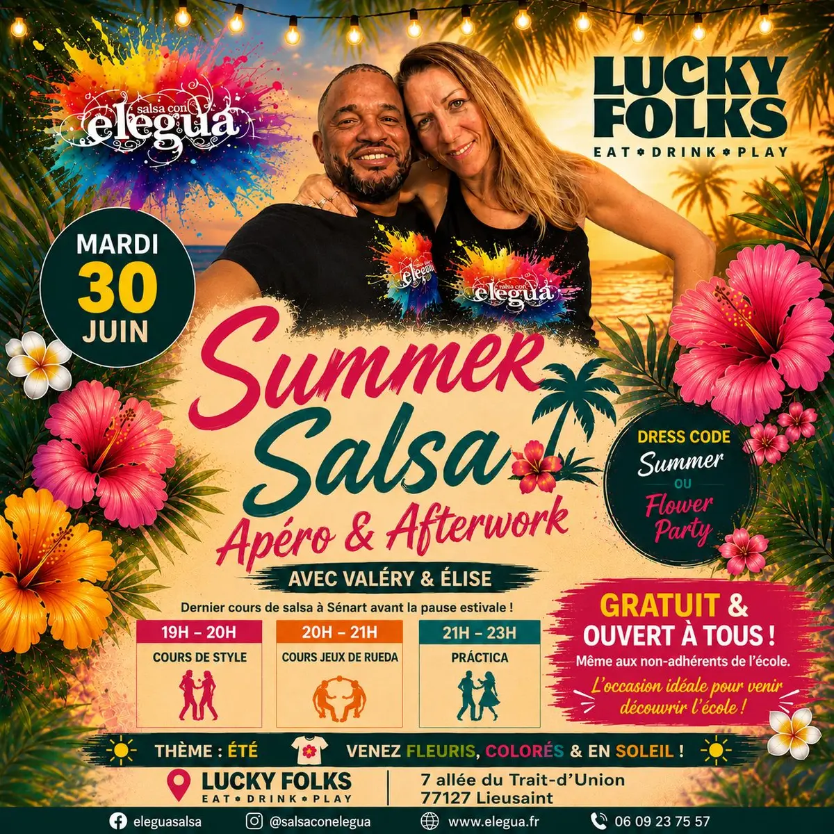 Afterwork Summer salsa party