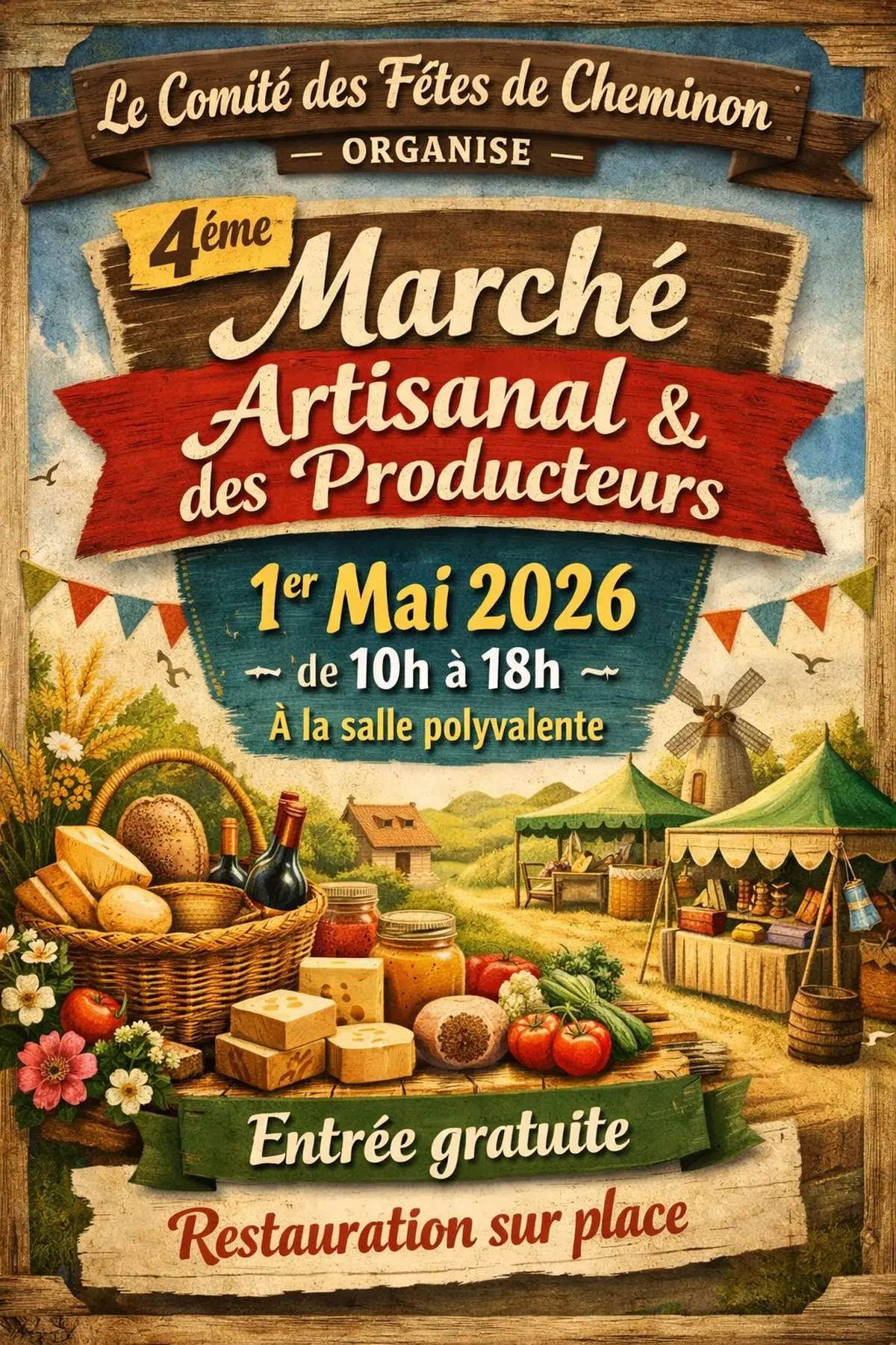 Marché artisanal et des producteurs
