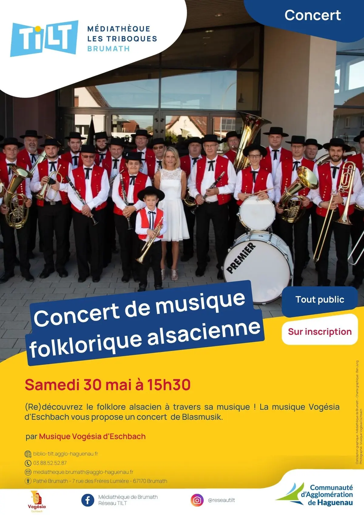 Concert de musique folklorique alsacienne