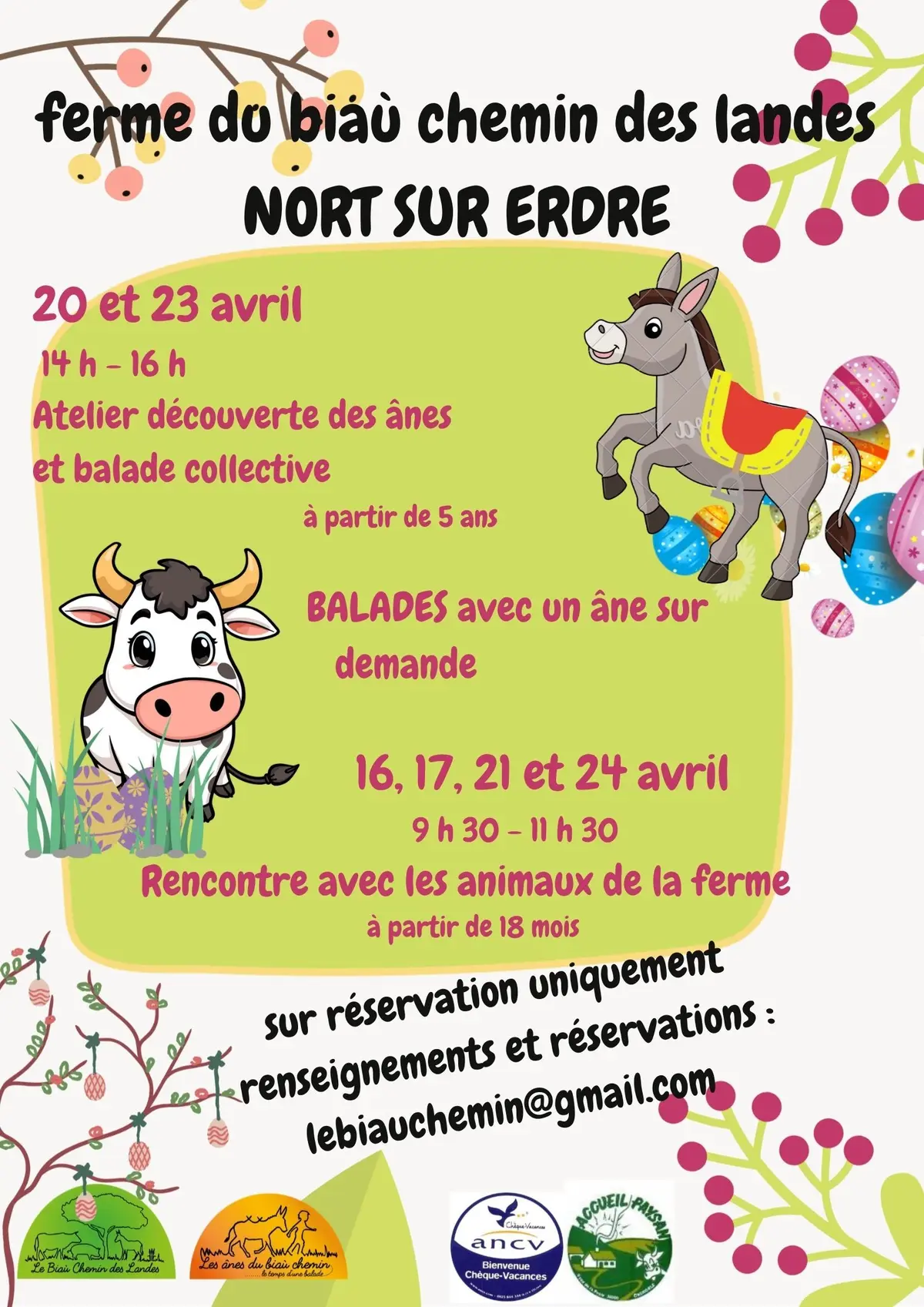 A la rencontre des animaux de la ferme