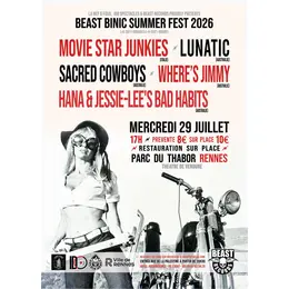 Beast Binic Summer Fest le 29 juillet 2026 @Parc du Thabor 